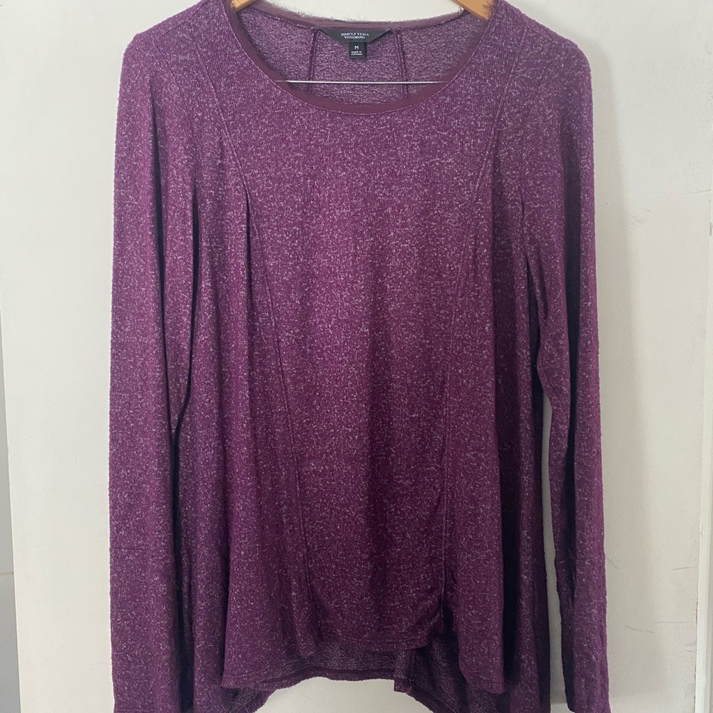 Simply Vera Wang Purple Tunic